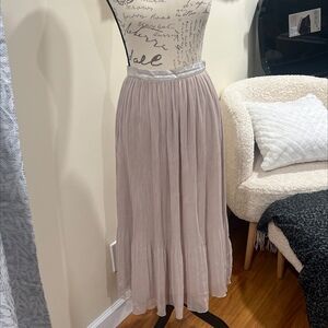 Reiss size 2 midi pleated skirt